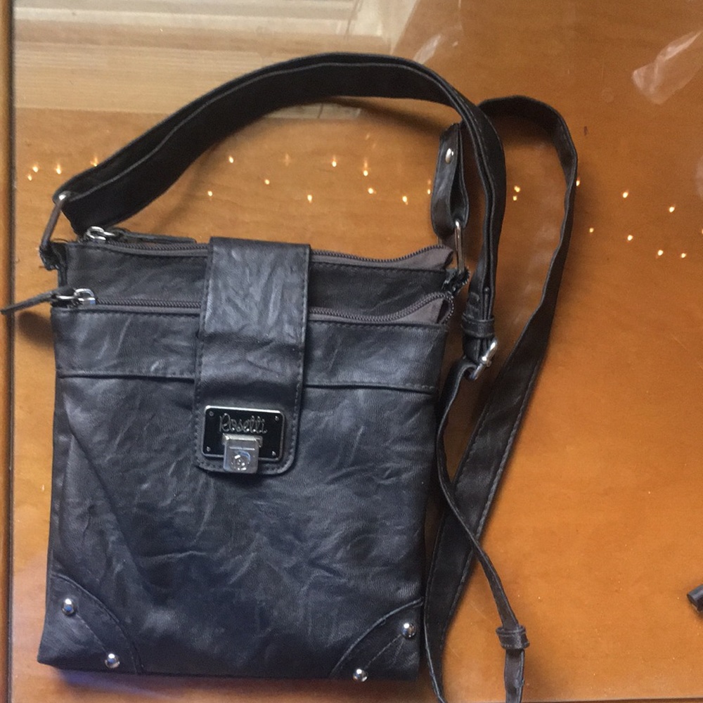 Rosetti Leather Satchel Purse